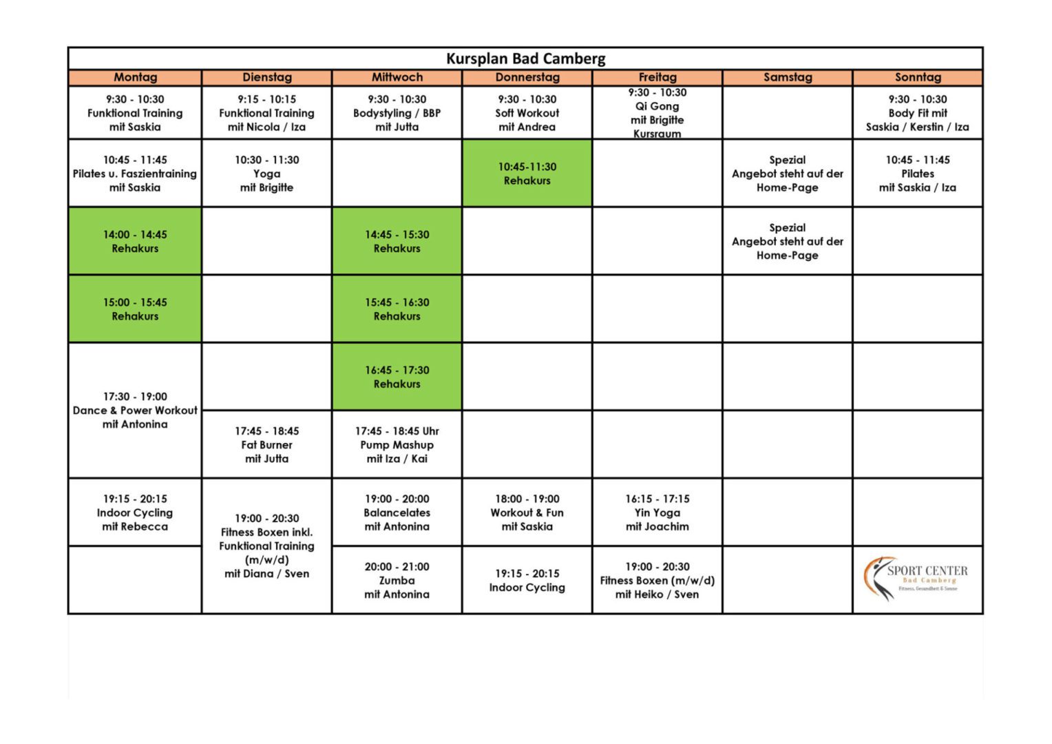 kursplan sport center idstein 01.09 scaled